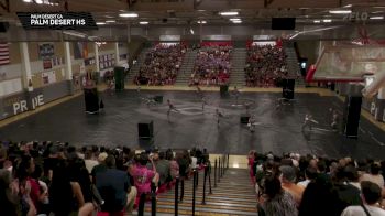 Palm Desert HS "Palm Desert CA" at 2026 WGI Guard Palm Desert Regional+