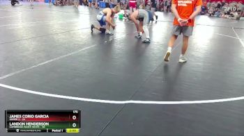 175 lbs Placement (16 Team) - James Corio Garcia, Xavier 2 vs Landon Henderson, Cambridge-Isanti White