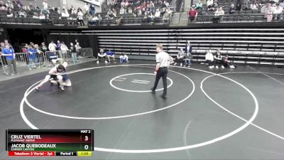 193 lbs Champ. Round 1 - Jacob Quebodeaux, Corner Canyon vs Cruz Viertel, Pleasant Grove