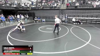 193 lbs Champ. Round 1 - Jacob Quebodeaux, Corner Canyon vs Cruz Viertel, Pleasant Grove