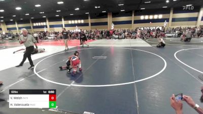 62 lbs Round Of 16 - Vincent Welsh, Patriot Mat Club vs Homero Valenzuela, Pagosa Springs