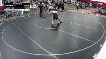 125 lbs Cons. Semi - Camryn Lee, Virgin Valley vs Ira Gonzalez, Cheyenne