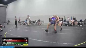 180 lbs Semis & 1st Wrestleback (8 Team) - Will Brinkley, Southern Wolves Gray vs Jake Stacey, Next Level Wrestling Club