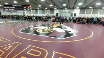 130 lbs Champ. Round 3 - Eila Schultz, Severance vs Taylor Zotter, Berthoud