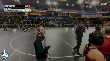 125 lbs Champ. Round 1 - Ava Gray, North Polk vs Jaedyn Stites, Ankeny