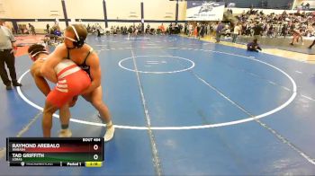 174 lbs Cons. Round 4 - Tad Griffith, Loras vs Raymond Arebalo, Wabash