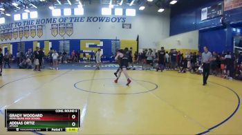 120 lbs Cons. Round 6 - Grady Woodard, Middleburg High School vs Addias Ortiz, Attack
