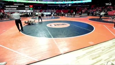 3A 157 lbs Quarterfinal - Jack Ferguson, Yorkville (H.S.) vs Ethan Sonne, Chicago (Marist)