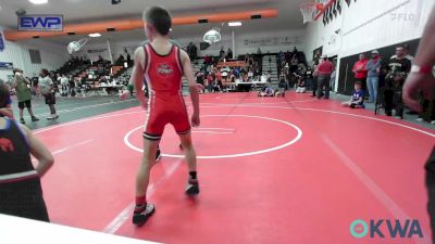 67 lbs Rr Rnd 1 - Drake Lear, Fort Gibson Youth Wrestling vs Brantley Brunger, Raw Wrestling Club