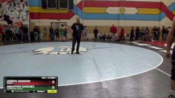 285 lbs Cons. Round 1 - Joseph Johnson, Sidney vs Sebastian Sanchez, Thompson Valley