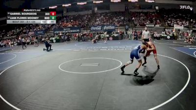 D 1 126 lbs Cons. Round 1 - Gabriel Bourgeois, Zachary vs Liam Flores Mooney, Mandeville