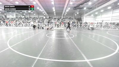 132 lbs Consi Of 32 #2 - Davis Smith, AL vs Devin Corbin, TN