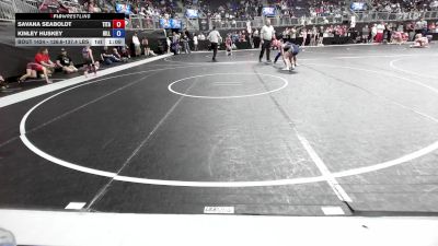 126.6-137.4 lbs Consi Of 8 #1 - Savana Seaboldt, Titan Wrestling vs Kinley Huskey, Hillsboro Wrestling Club