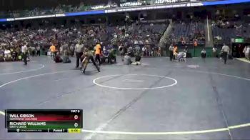 4A 132 lbs Cons. Round 3 - Will Gibson, Northwest Guilford vs Richard Williams, Gray`s Creek