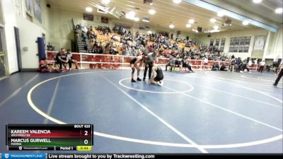 138 lbs Cons. Round 4 - Marcus Gurwell, Marina vs Kareem Valencia, Westminster