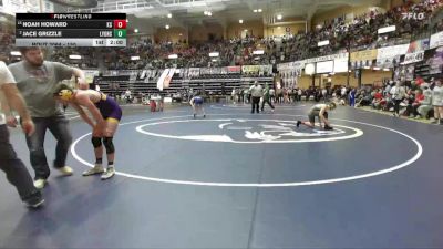 150 lbs Champ. Round 1 - Noah Howard, Fredonia Hs (Aaron Chard vs Jace Grizzle, Lyons Hs