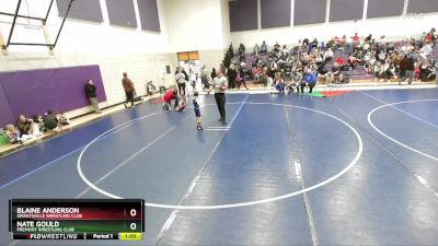 43 lbs Cons. Round 3 - Nate Gould, Fremont Wrestling Club vs Blaine Anderson, Grantsville Wrestling Club