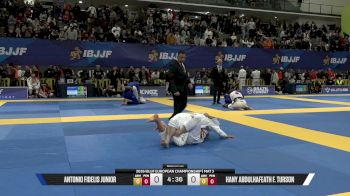 Hany Abdulhafeath F. Turson vs Antonio Fidelis Junior 2026 European Jiu-Jitsu IBJJF Championship