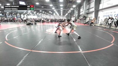 105 lbs Rr Rnd 2 - Carter Redmond, Iron Horse Black - MS vs Armani Terrell, Peer Pressure Elite - MS