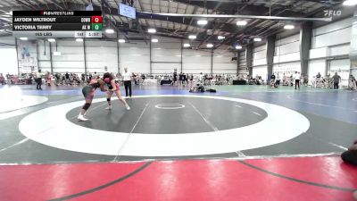 165 lbs Rr Rnd 3 - Jayden Wiltrout, Cowrock WC - HSG vs Victoria Terry, AK Wrestling Foundation - HSG