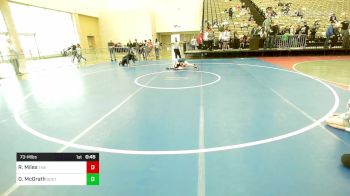 73-M lbs Semifinal - Reid Miles, THE TRIBE vs Dawson McGrath, Southside CT