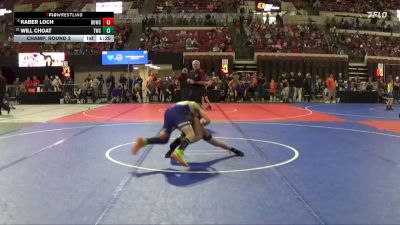 89 lbs Champ. Round 2 - Kaber Loch, Lights Wrestling Club vs Will Choat, Terry Wrestling CLub