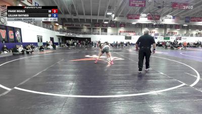 160 lbs Cons. Round 2 - Paige Beals, Unattached vs Lillian Baynes, Quincy