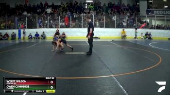 46 lbs Quarterfinal - Wyatt Wilson, Fenton WC vs Owen Cummings, Lawton