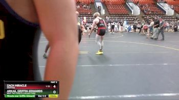 200 lbs Semifinal - Jeremiah Chavis, Hernando Wrestling Club vs Christopher Quarles, Fishers