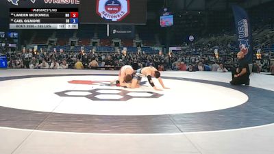 165 lbs Cons. Sub-rd Of 16 - Landen McDowell, Missouri vs Cael Gilmore, Ohio