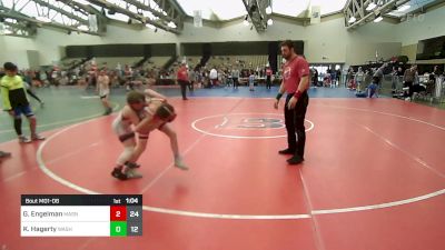 77 lbs Rr Rnd 6 - Gus Engelman, Mat Assassins vs Kane Hagerty, Washington Twp