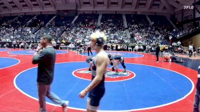 1A-138 lbs Champ. Round 1 - Dallon Lowe, Brantley County HS vs Tito Lopez, Haralson County