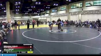 132 lbs Quarters & Wb (16 Team) - Nyla Rocke, The Angels vs Breanna Corley, Brutal Beauties