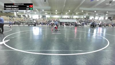 70 lbs Cons. Semi - Andre Alamilla, Warren Co Wrestling vs Oliver Burnett, Cougar Wrestling Club