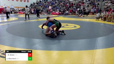 138 lbs Cons. Round 6 - Blake Glass, Fort LeBoeuf vs Joseph Baumann, Dublin Coffman