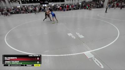 150 lbs Cons. Round 3 - Owen Vaught, KT 3 Style Wrestling Club vs Eli Roberts, Illinois