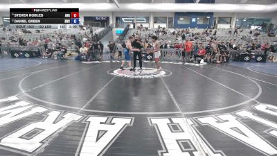 150 lbs Semis - Steven Robles, Aces Wrestling Academy vs Daniel Green, Billings Wrestling Club