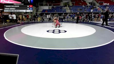 150 lbs Cons. Rd Of 32 - Isaiah Gallegos, CO vs Jonah Erdely, PA