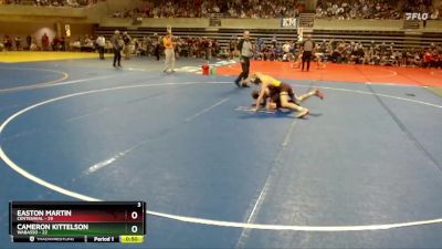 115 lbs Semis (4 Team) - Easton Martin, Centennial vs Cameron Kittelson, Wabasso