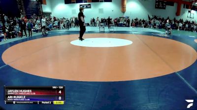 126 lbs Champ. Round 1 - Jaylen Hughes, Shark City Wrestling Club vs Ari Runkle, NOVA Wrestling Club