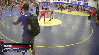 126 lbs Champ. Round 2 - Ray Burks, Newberg Mat Club vs Keanan Raybould, Lebanon Mat Club