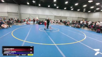 100 lbs Placement Matches (16 Team) - Lucas Early, Texas Blue vs Jarrett Smith, Michigan Blue