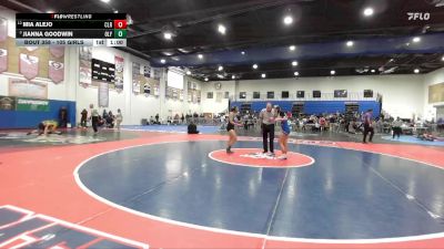 105 Girls Cons. Round 2 - Jianna Goodwin, Olympian vs Mia Alejo, Clairemont