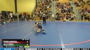 70 10U Semifinal - Bryce Heimer, Immortal Athletics WC vs Tucker Anderson, Owatonna Wrestling Academy