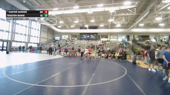 106 lbs Cons. Round 5 - Traeton Manis, Delta vs Karter Barker, Weber