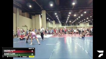 140 lbs Semis & Wb (16 Team) - Kaden Clark, The Untouchables Black vs Hayden Hutt, Moyer Elite