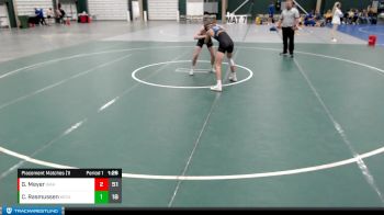 126 lbs Placement Matches (16 Team) - Clay Rasmussen, Kearney Catholic vs Grady Meyer, Wahoo