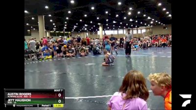 65 lbs Round 3 (6 Team) - Jett Maughon, RWA vs Austin Rogers, Alabama Elite - Red