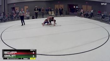 116 lbs Round 3 (8 Team) - Ezekiel Witt, Kansas Pythons vs Brett Larson, Nebraska Blue