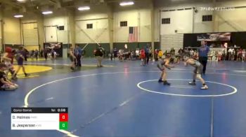 90 lbs Consolation - Deaundrey Holmes, MIDWEST DESTROYERS vs Boone Jespersen, Valentine Wrestling Club